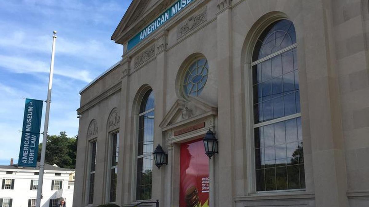The American Museum of Tort Law, in Winsted, Conn., is the brainchild of Ralph Nader. It displays cases of wrongful injury and defective products.