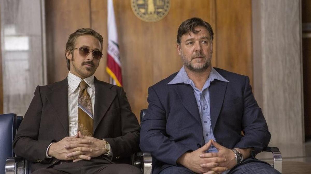 Ryan Gosling and Russell Crowe in ‘The Nice Guys’