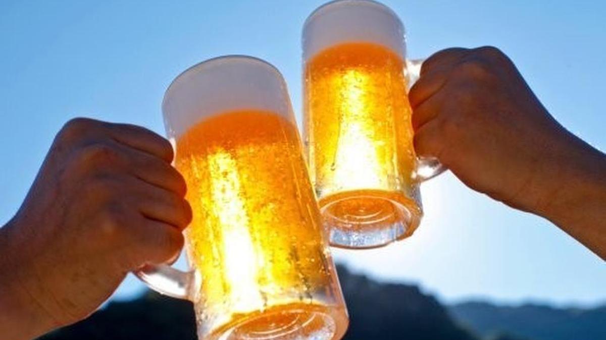 Beer, blue sky for Lent?