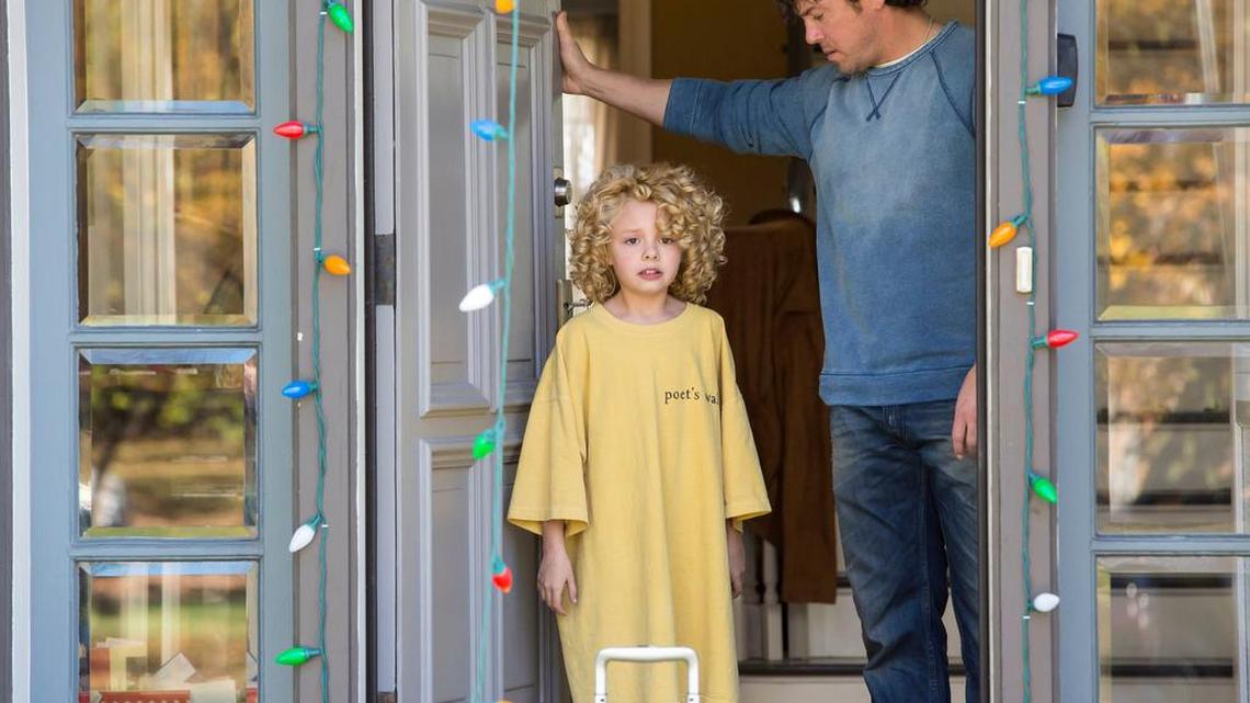 Mallory James Mahoney and Christian Kane star in Heaven Sent, which airs Dec. 3 on Lifetime.