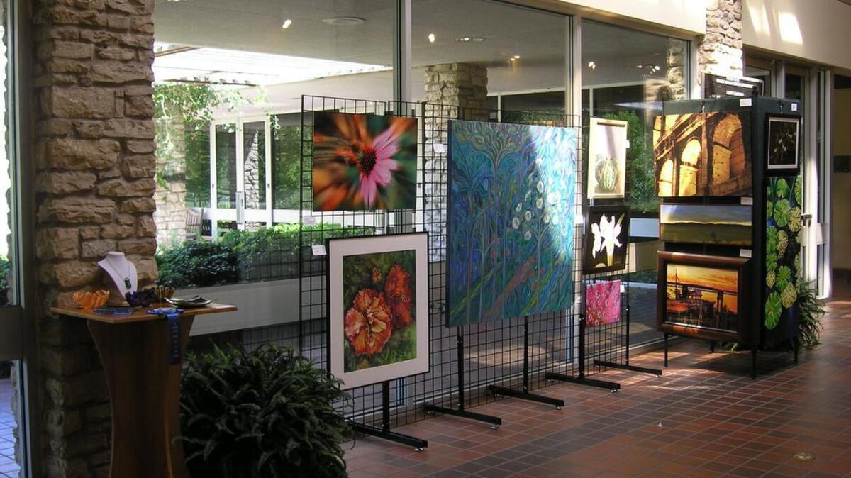 Art in the Garden is today and Sunday at the Fort Worth Botanic Garden.