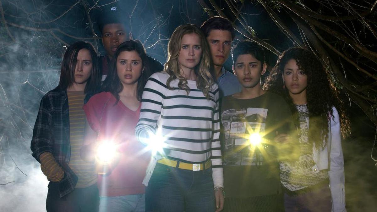 Freeform’s Dead of Summer stars Zelda Williams, Eli Goree, Amber Coney, Elizabeth Lail, Ronen Rubinstein, Mark Indelicato and Paulina Singer as friends and fellow counselors at a summer camp with a history of violence.
