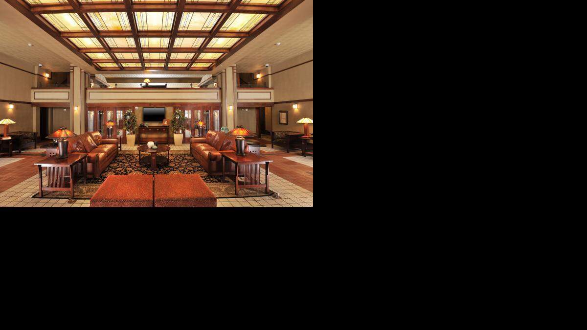 
Historic Park Inn Hotel – Mason City, The Skylight Room. Credit: Courtesy of HPI Partners, LLC 
