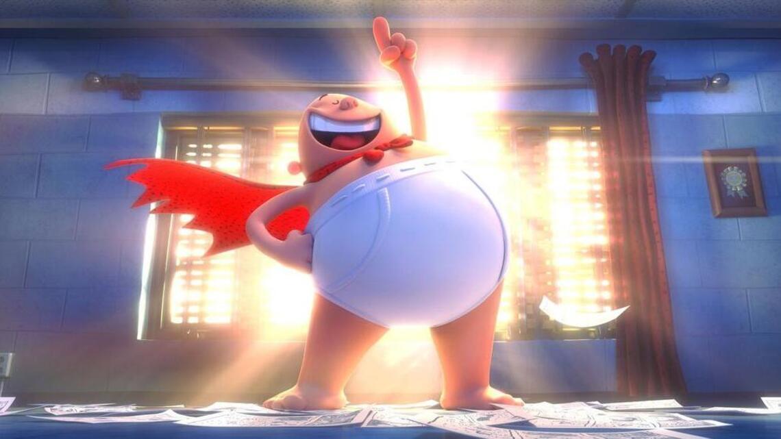 ‘Captain Underpants’ spews potty humor