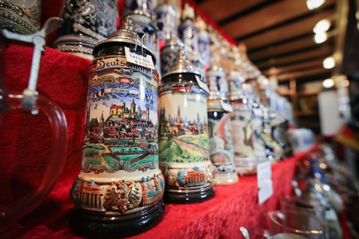 German beer steins for sale.