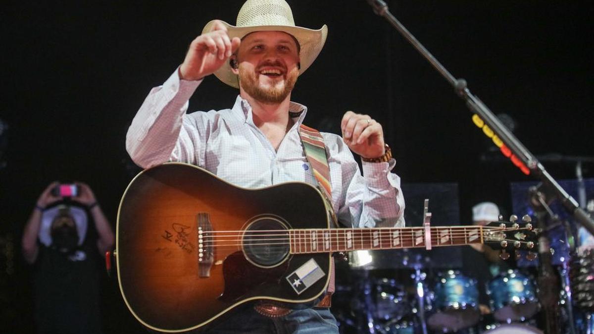 Cody Johnson performs at Panther Island Pavilion in 2018.