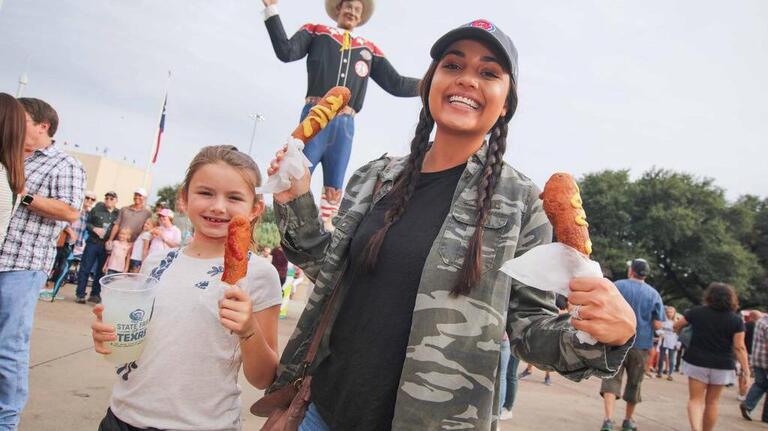 Texas State Fair opening weekend at Fair Park