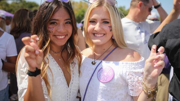 TCU vs SMU at Amon Carter Stadium, Sept 16, 2017