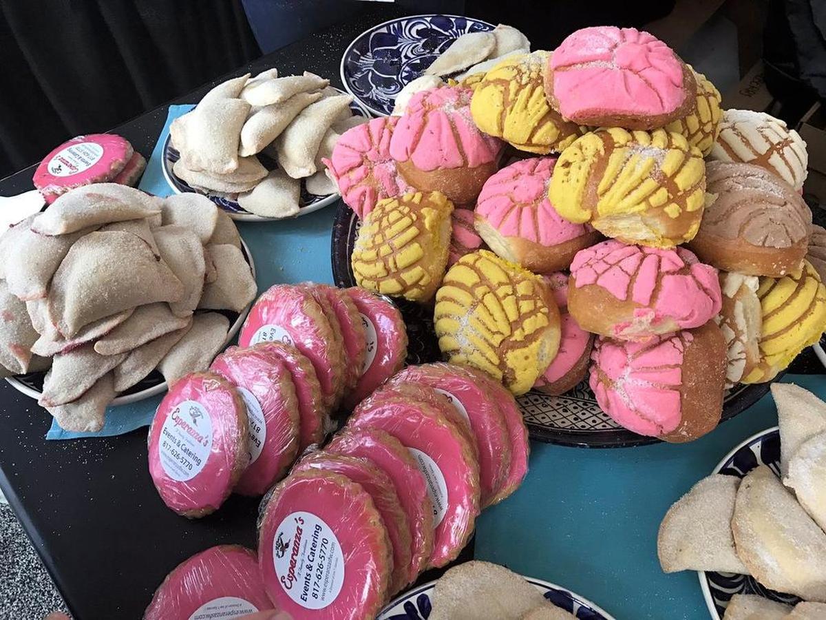 Pan dulce and empanadas from Esperanza’s Restaurant and Bakery at the Fort Worth Food + Wine Festival’s 2017 “Rise + Dine” brunch event