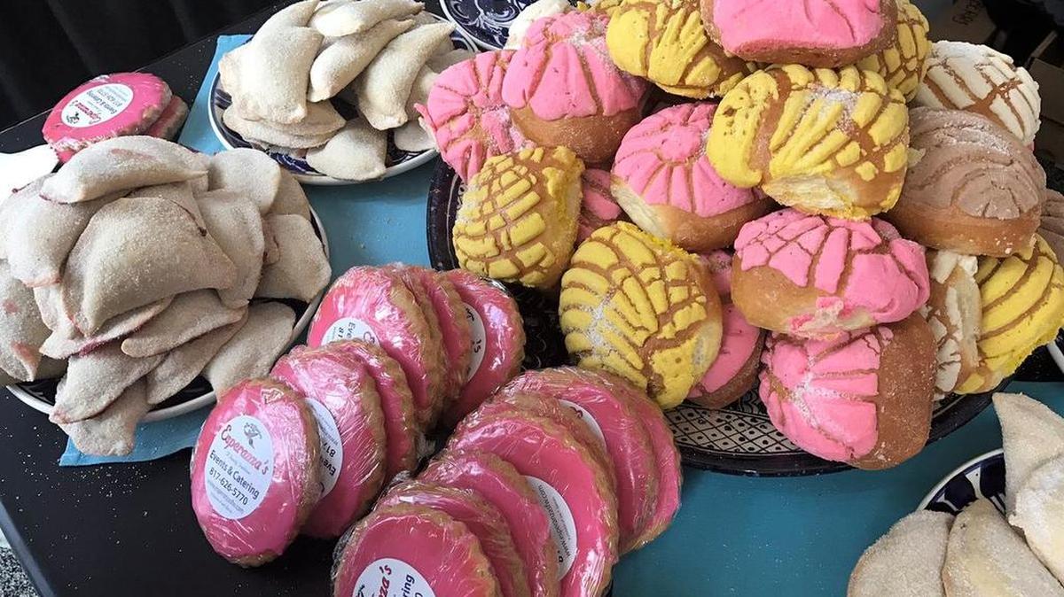 Pan dulce and empanadas from Esperanza’s Restaurant and Bakery.