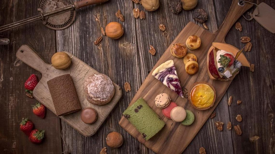 A selection of pastries from 85ºC Bakery Cafe, now open in the Left Bank center off West Seventh Street in Fort Worth.