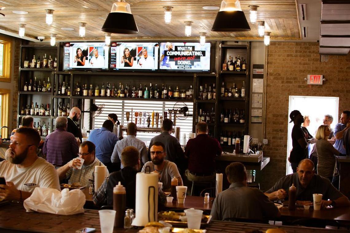 Heim Barbecue’s Magnolia Avenue location. The restaurant started out as a food truck.