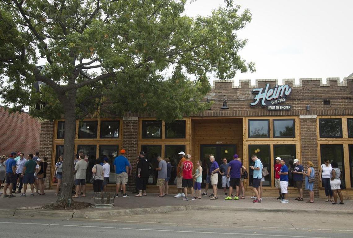 Lines formed around the block at Heim Barbecue’s Magnolia location the summer it opened.
