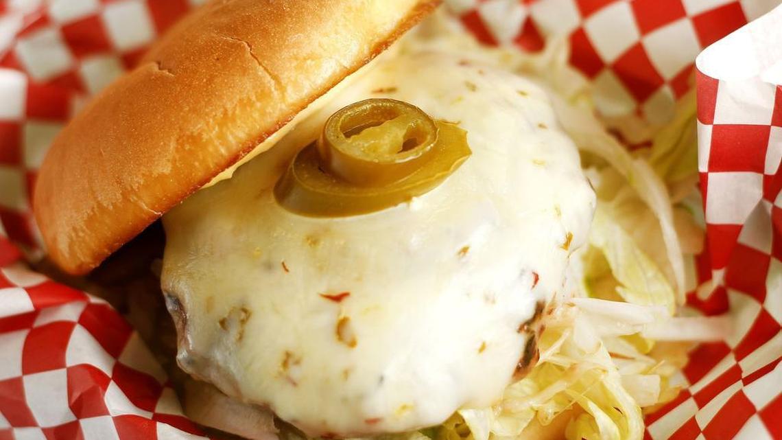 The 10-Pepper Burger at Chop House Burgers in Pantego, worth a ride from AT&T Stadium