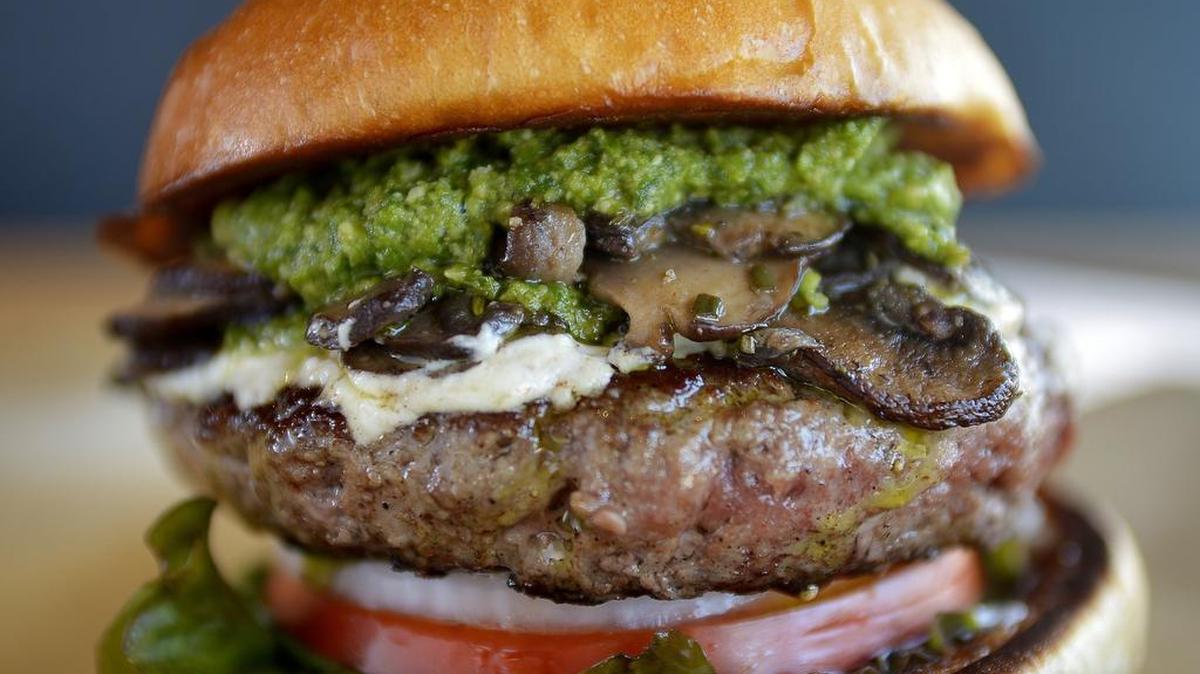 The Magic Shroom burger at Hopdoddy Burger Bar