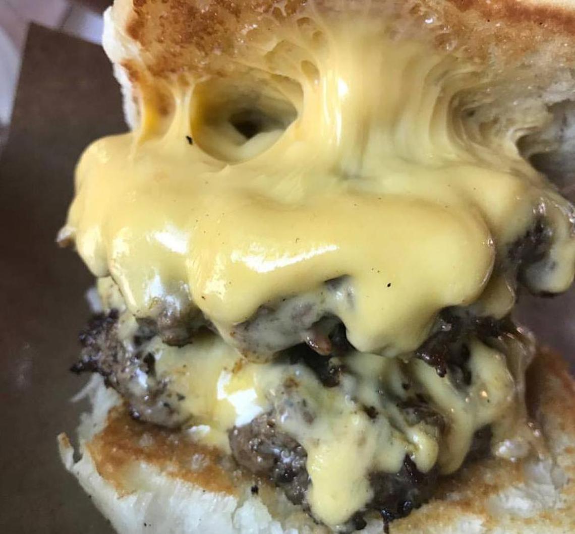 Behold the Heimburger at Heim Barbecue & Catering in Fort Worth