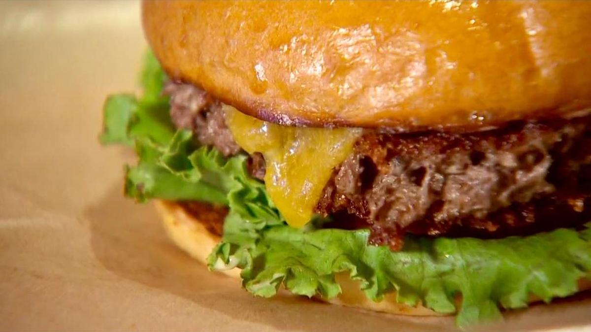 The new Hopdoddy “Impossible Burger” is made of wheat and potato but tastes and grills like beef — and it’s selling out.