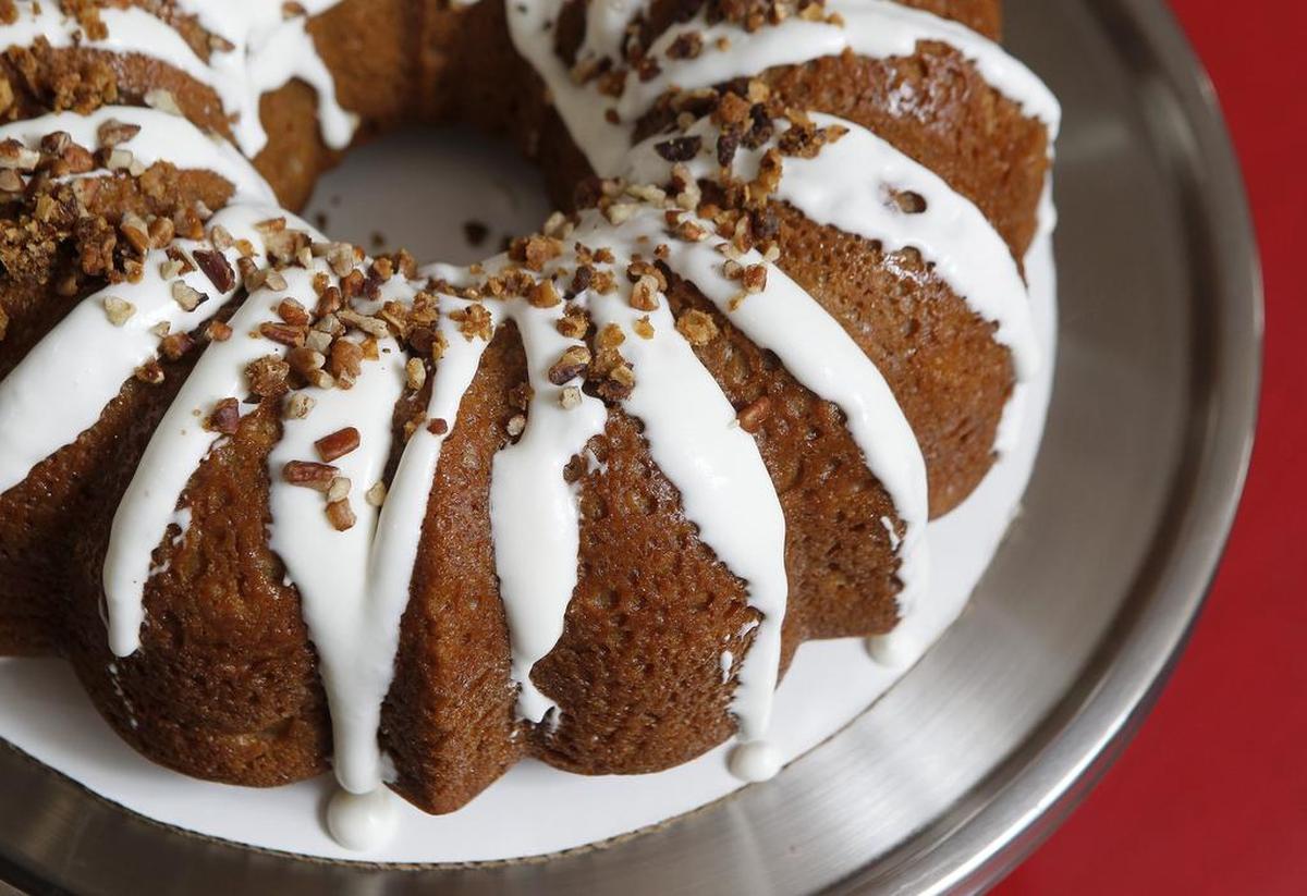 Sweet potato cake at Rosako's Soul Food & BBQ.