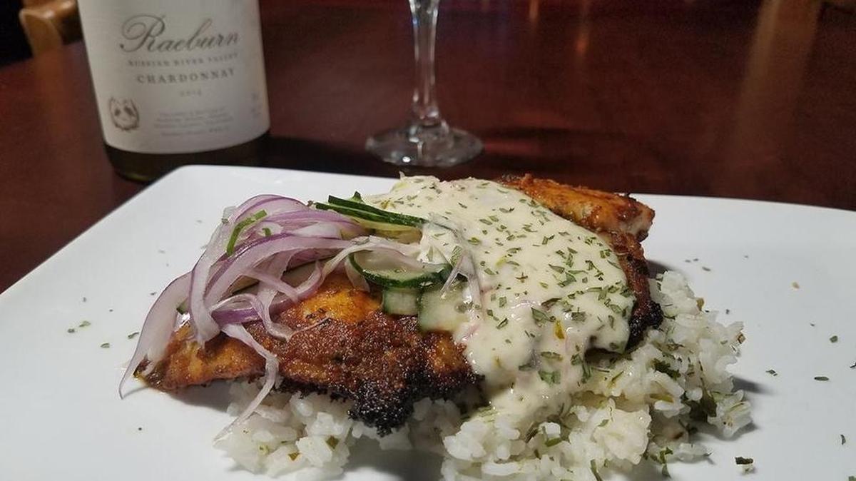 Tilapia tarragon at Flight on Eagle Mountain Lake.