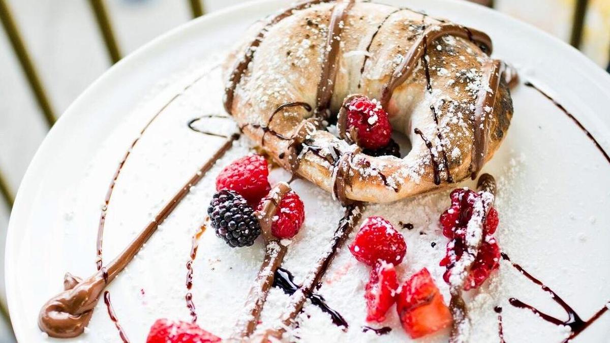 Nutella calzone at MidiCi the Neapolitan Pizza Company