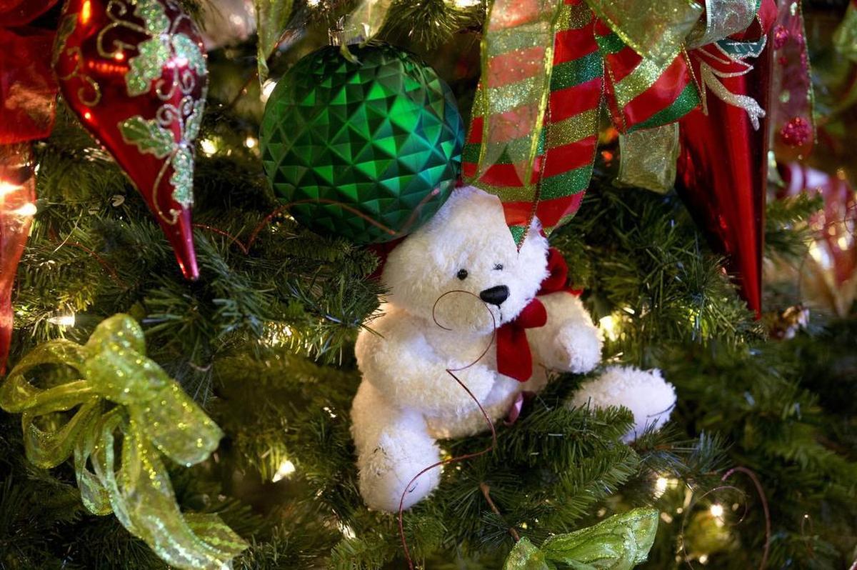 Heaven’s Gate Restaurant is always decorated for the holidays.