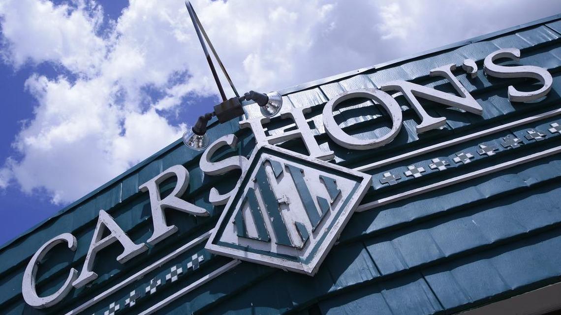 The sign at Carshon’s Deli.