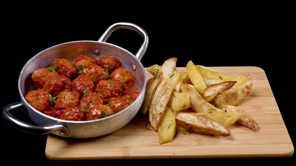 Housemade meatballs at Loveria Caffe in Town Center Colleyville.