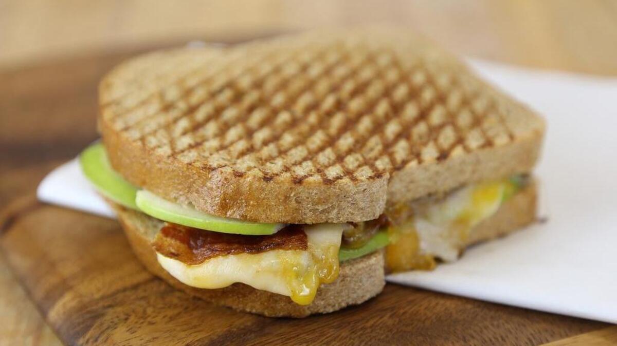 “Sophisticated Grilled Cheese” sandwich at Great Harvest Bread Co.