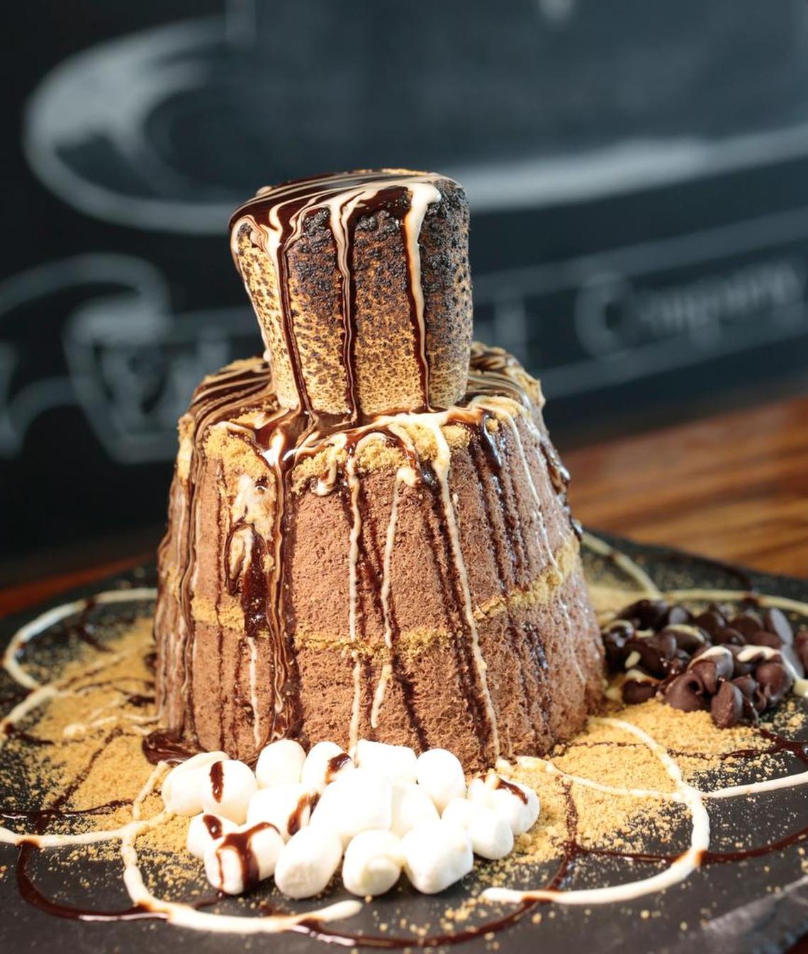 The s’mores-inspired “Campfire Classic” shaved-ice dessert at Lumi Snow. The far north Fort Worth spot is close to opening a second location in North Richland Hills.