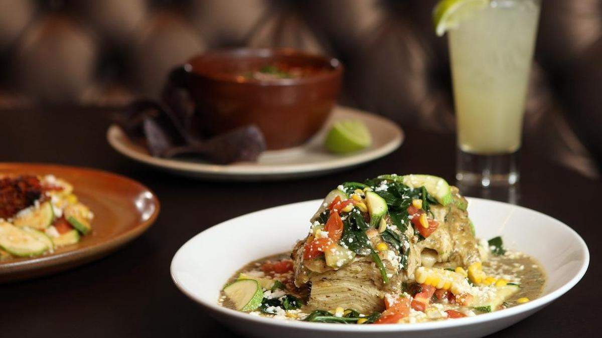 Meso Maza’s Budin Azteca Vegetales