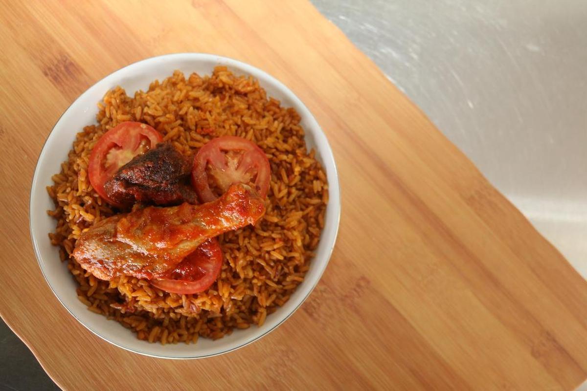 Jollof rice from Taste-Afrik
