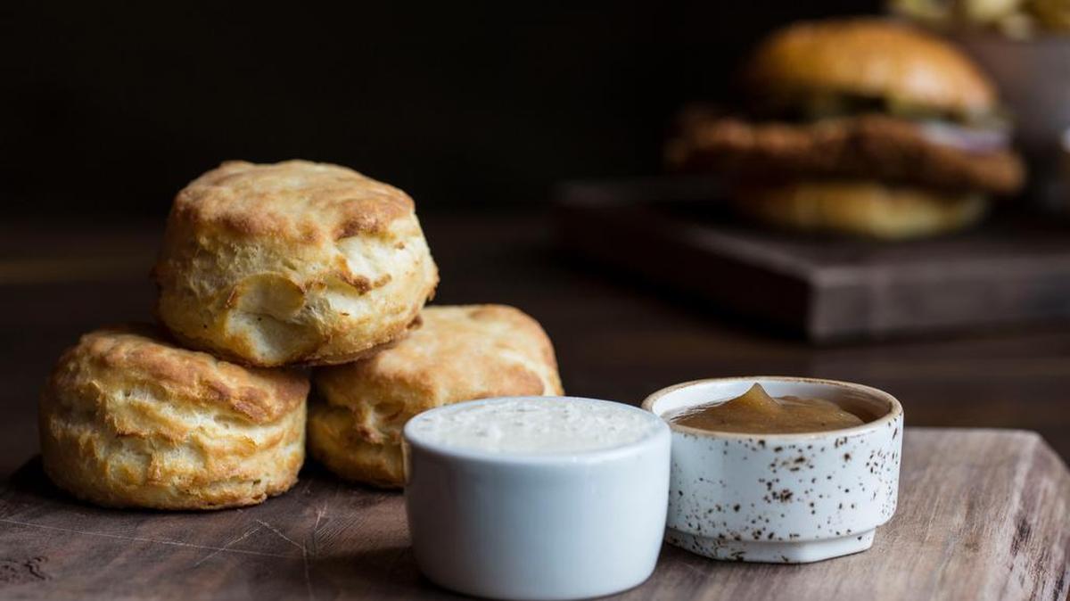 Biscuits are a specialty at Fixe Southern House.