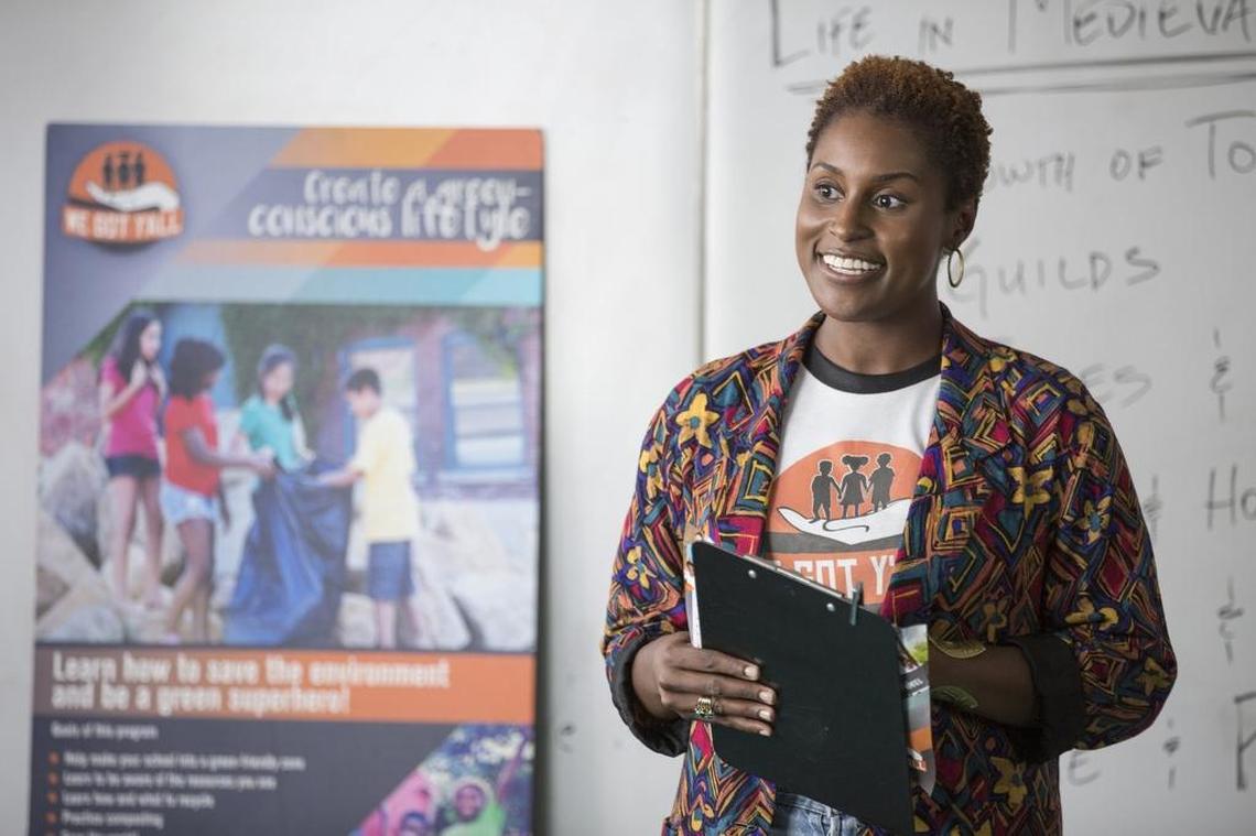 Issa Rae’s manic life makes for inspired and observant comedic moments in ‘Insecure.’