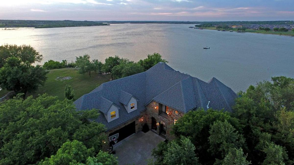 The waterfront home at 2305 Alexa Court is priced $1,200,000.