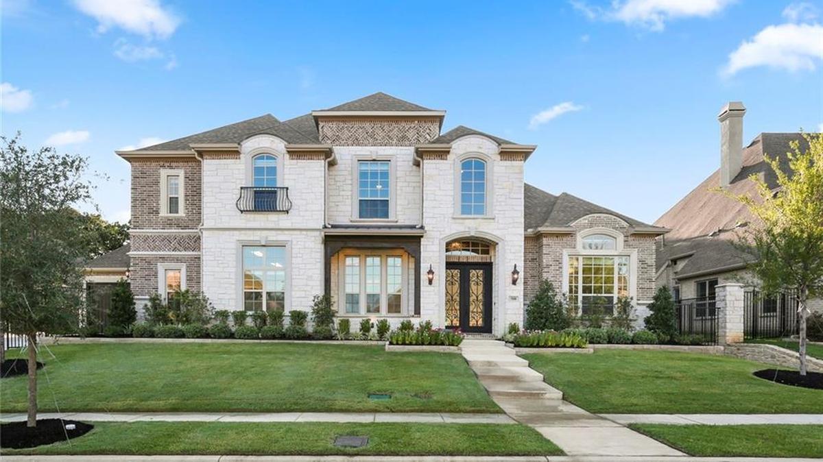The transitional home at 508 Cascade Springs Drive showcases nearly $200,000 in design upgrades.
