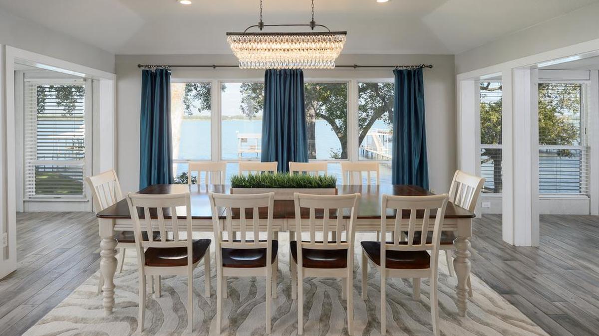 The home at 13160 Miller Road on Eagle Mountain Lake is listed for $949,000 by Michele Geweniger.