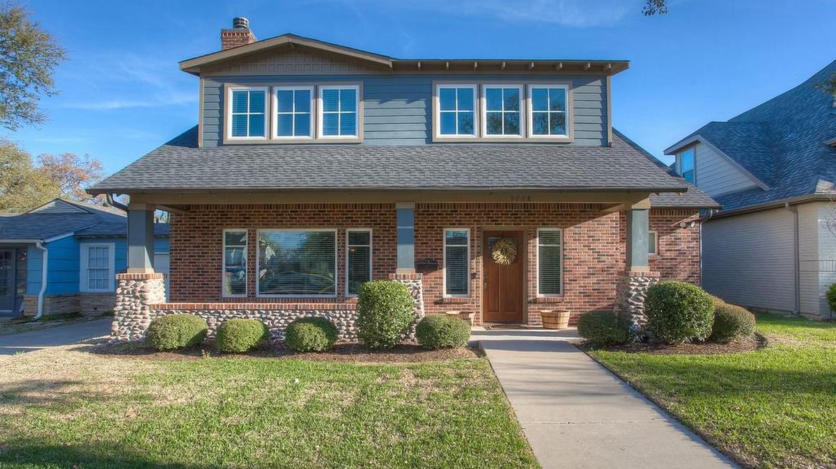 The home at 5628 Pershing Avenue is open Sunday, October 7 from 1 to 3 p.m.