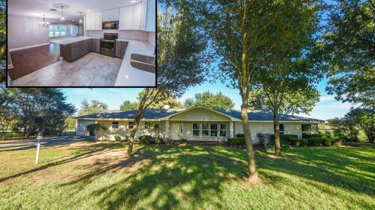 The property at 1219 Davis Road is being offered with 1.5 acres for $425,000 or 5 acres for $495,000 or the full 7 acres for $595,000.