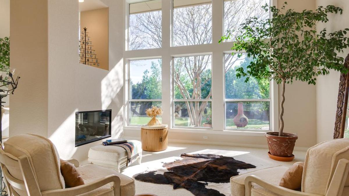 The home at 105 Creekway Bend is priced $900,000.