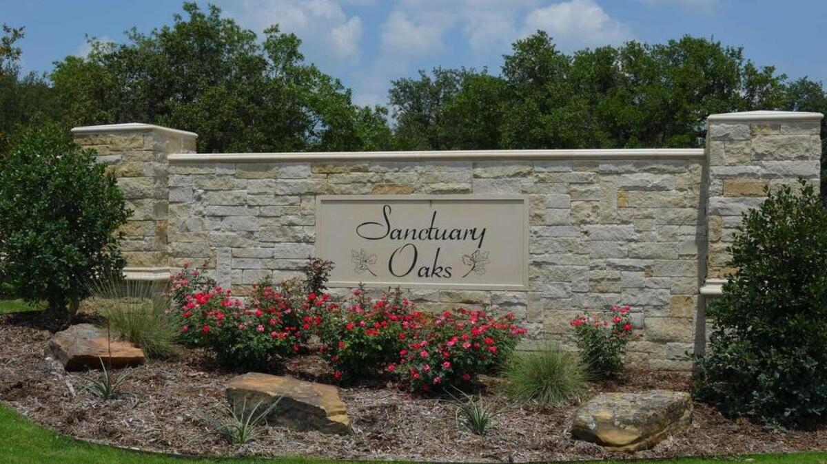 
Several new homes are nearing completion in Maverick Homes’ newest Aledo community, Sanctuary Oaks.

