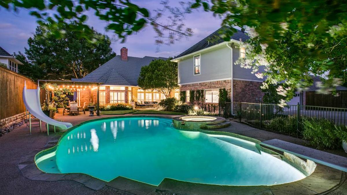 The home at 4900 Shadycreek Lane is priced $889,000.