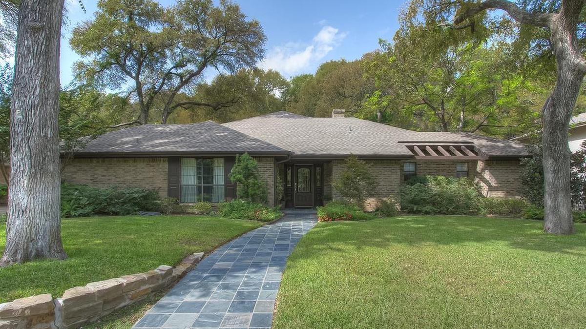 The home at 4012 Inwood Road is open Sunday, November 5 from 2 to 4 p.m.