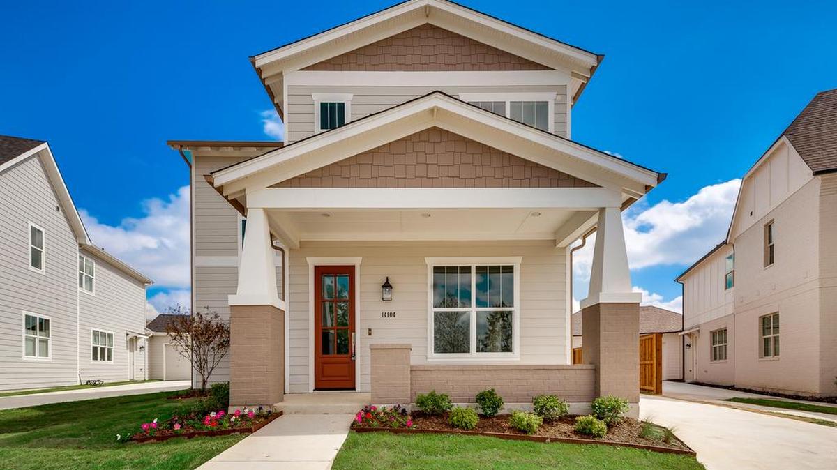 The home at 14104 Cross Oaks Place is in Walsh Ranch, a new development west of Fort Worth.
