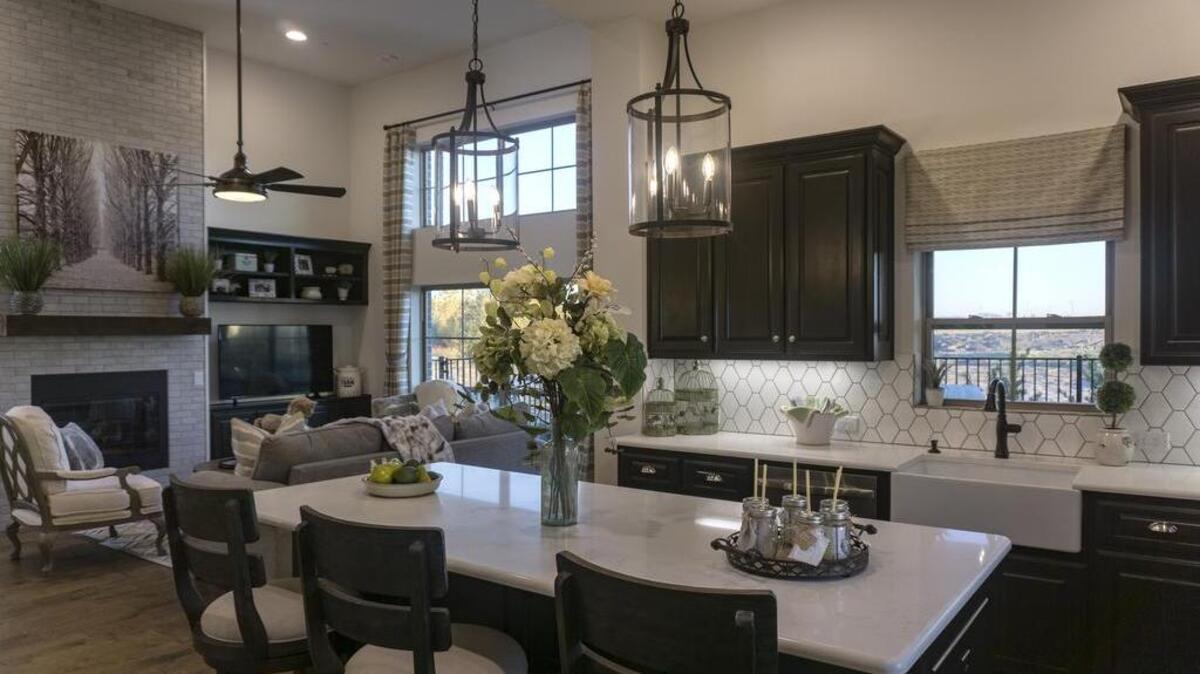 Grenadier Homes’ move-in ready Villa townhomes available in low-maintenance North Arlington community with resort-style amenities.