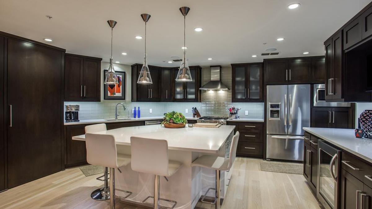 The condominium at 411 W 7th Street, Unit 607 is priced $695,000.