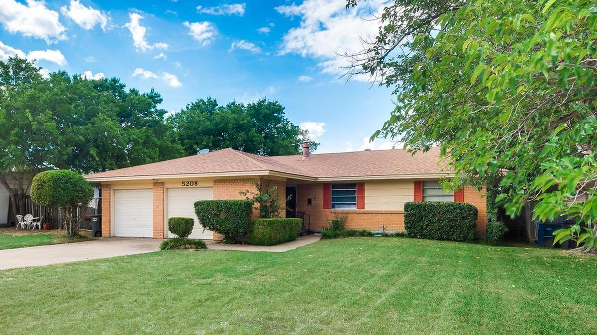 The home at 5208 Trail Lake Drive is priced $162,000.
