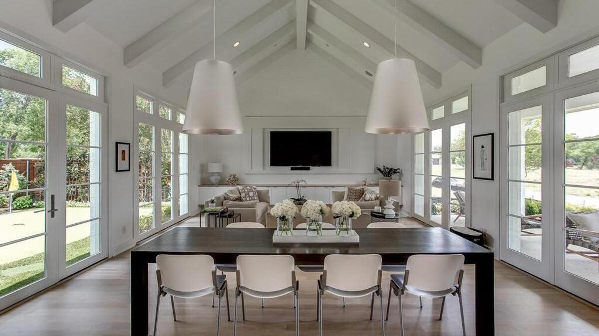 The home at 224 Clementine Court is located at the end of a cul-de-sac with direct access to the Trinity River.