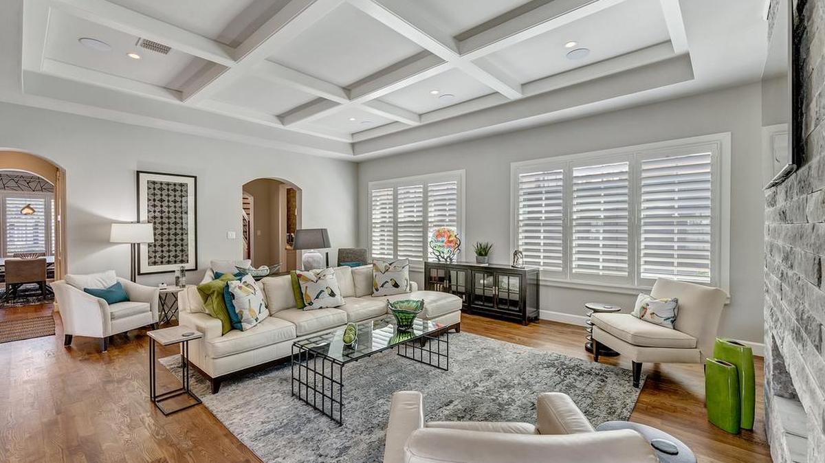 The home at 3733 Lenox Drive sits on a corner lot.