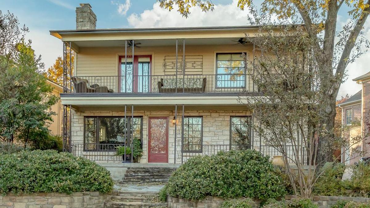 The traditional home at 2420 Lofton Terrace is open Sunday, April 28, from 12 to 2 p.m.