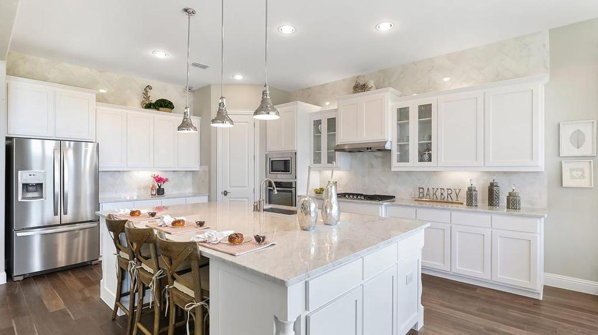 Special pricing offered on new homes in Wellington, a master-planned community in North Fort Worth priced from the $270s.